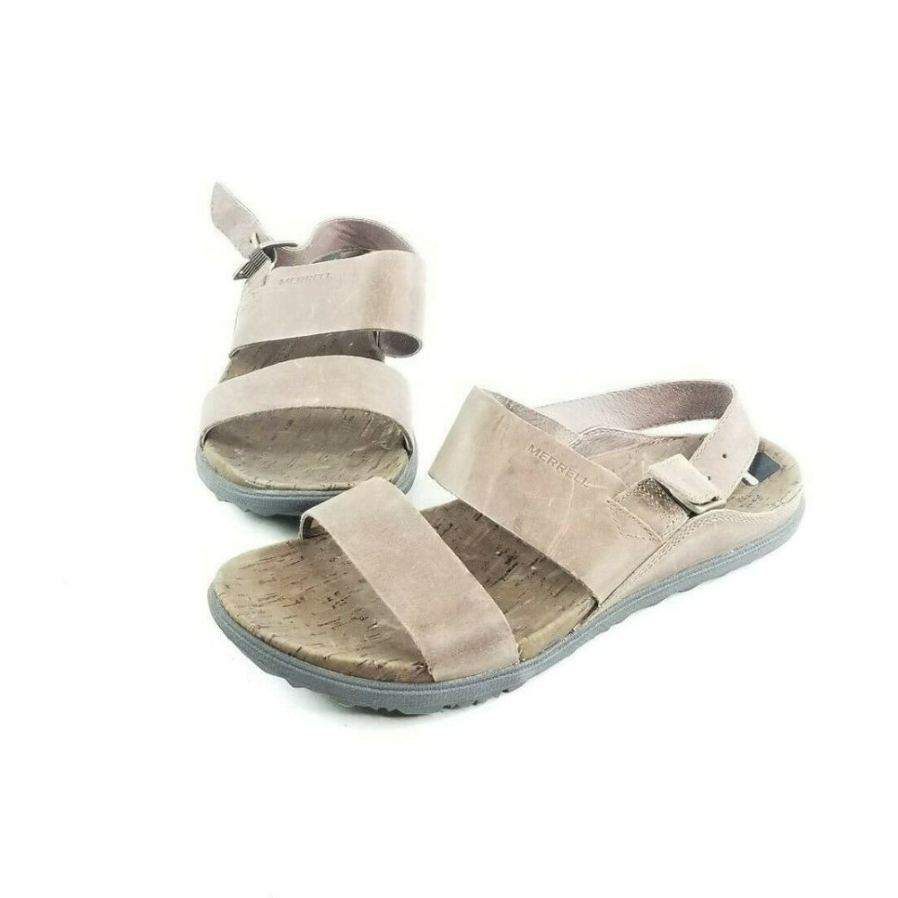 MERRELL Performance Footwear Womens Brown Sz 7